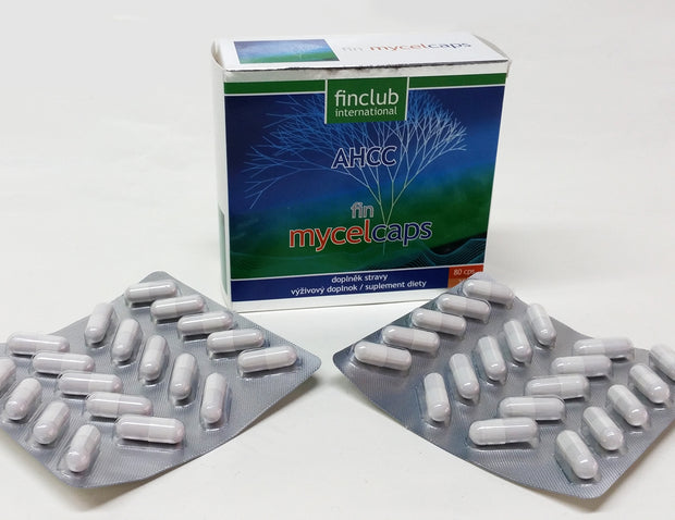 AHCC extract micelii ciuperci, Finclub, 80 capsule