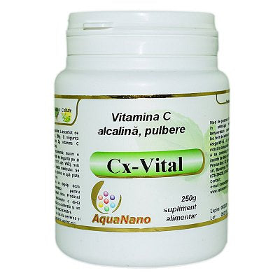 VITAMINA C ALCALINA TAMPONATA (pulbere) Cx-VITAL 250g AGHORAS