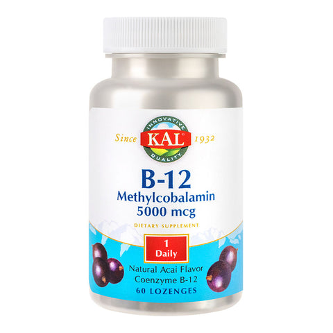 Methylcobalamin (Vitamina B12) 5000mcg 60 comprimate pentru supt