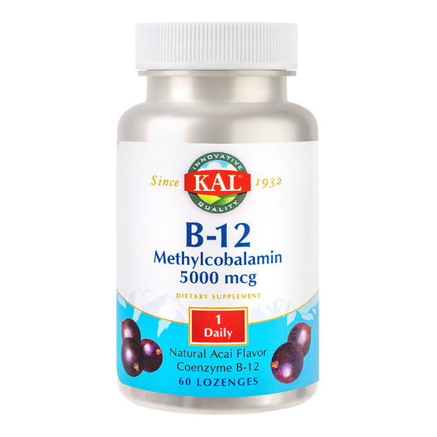 Methylcobalamin (Vitamina B12) 5000mcg 60 comprimate pentru supt