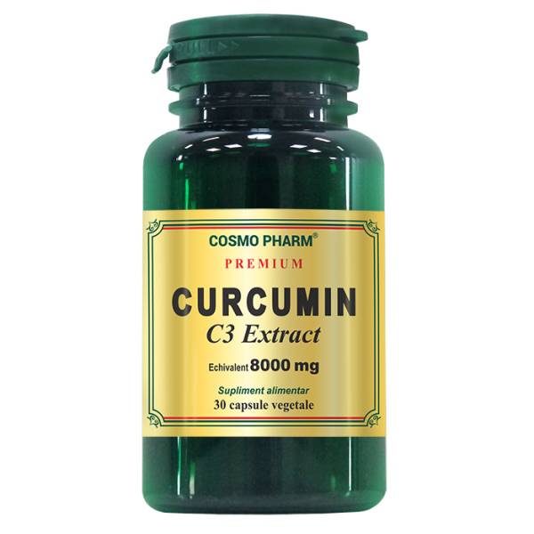 CURCUMIN C3 Extract 400mg echiv. 8000mg