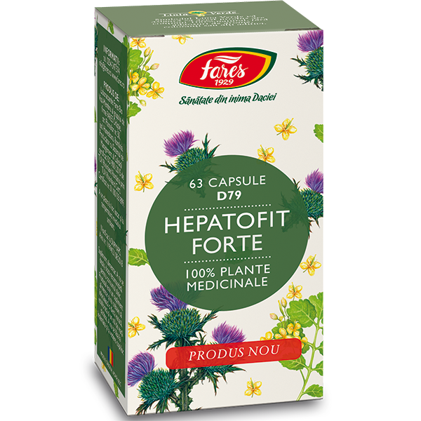 Hepatofit Forte, D79, capsule