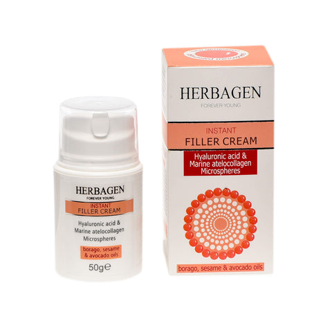 Cremă filler instant cu microsfere de acid hialuronic și atellocolagen