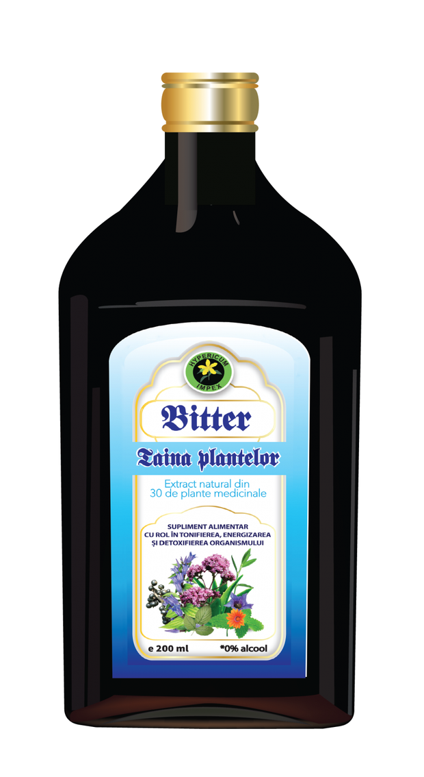Taina Plantelor bitter (biter) fara alcool 200 ml