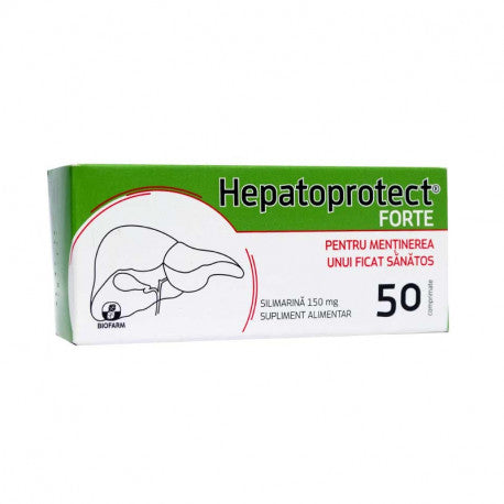 HEPATOPROTECT FORTE 150MG, 5 BLISTERE X 10 COMPRIMATE