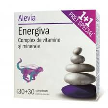 Energiva Vitamine si Minerale 1+1 Cadou