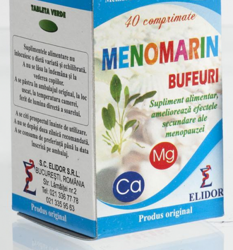 Menomarin Bufeuri 40 comprimate Elidor