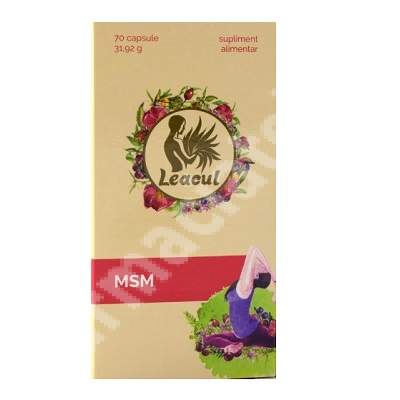 MSM Leacul, 70 capsule, Solaris
