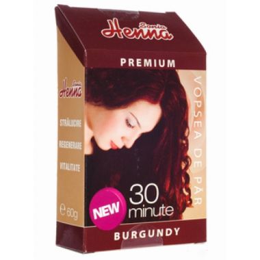 Sonia Henna Premium Burgundy Inchis 30 Min