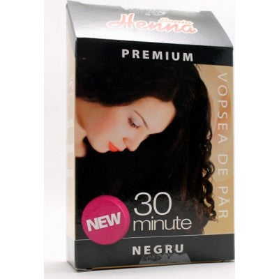 Henna Negru Inchis 30 Min